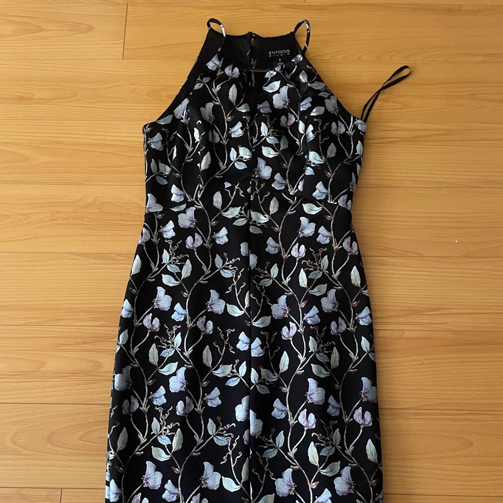 Iridescent Floral Dress